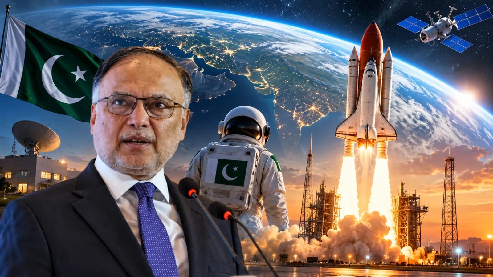 Pakistan first astronaut mission preparations in Islamabad with a planned Chinese space centre flight