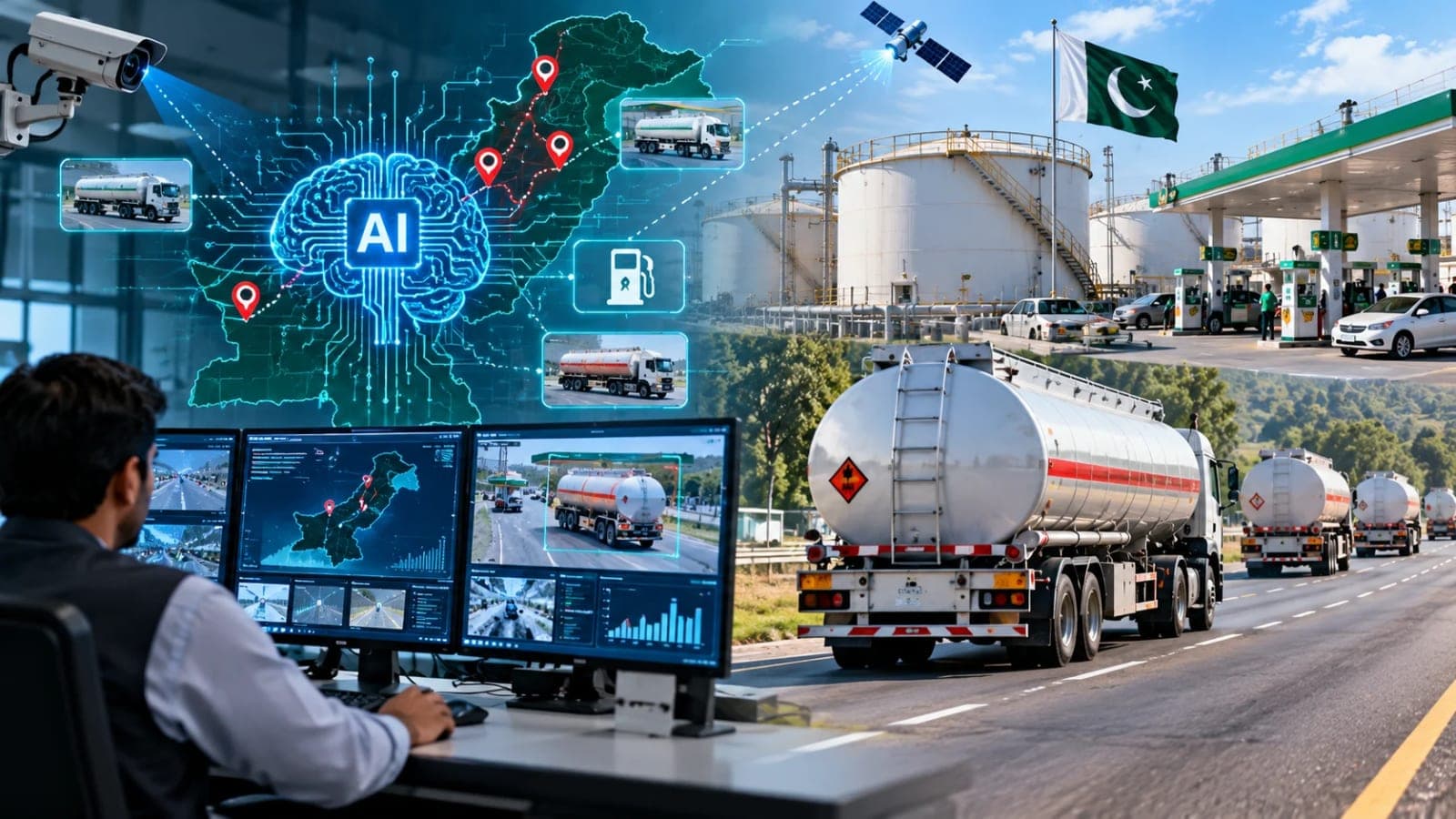 OGRA AI fuel supply monitoring system for Pakistan petroleum products
