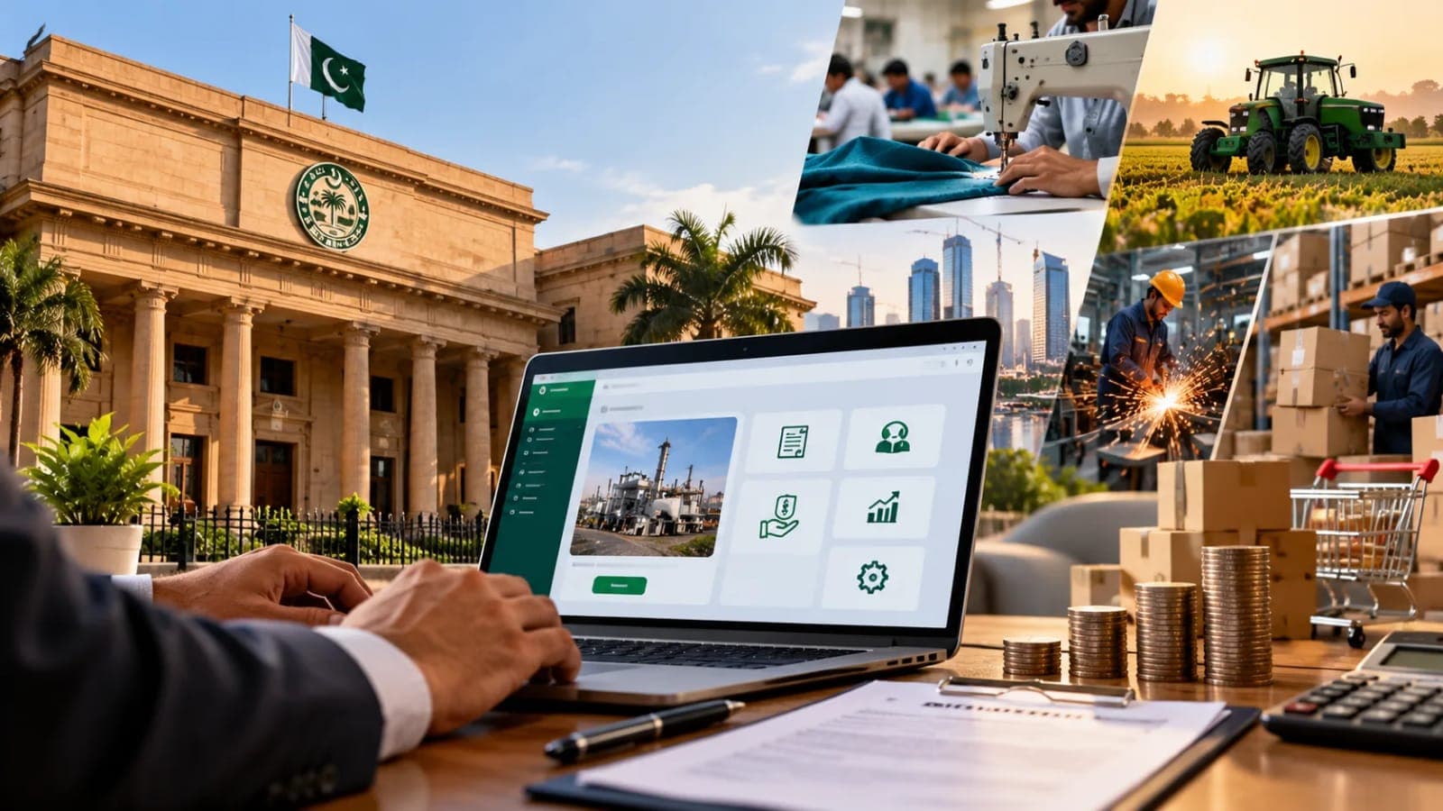 SBP SMEConnect portal launch for small business financing applications in Pakistan