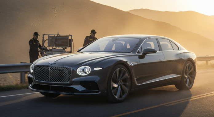 Bentley First Electric Vehicle Spotted Ahead of 2026 Launch Bentley First Electric Vehicle Spotted Ahead of 2026 Launch