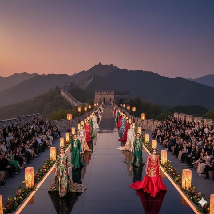 Great Wall Hosts Spectacular Pakistan-China Fashion Fusion on the Great Wall Great Wall Hosts Spectacular Pakistan-China Fashion Fusion on the Great Wall