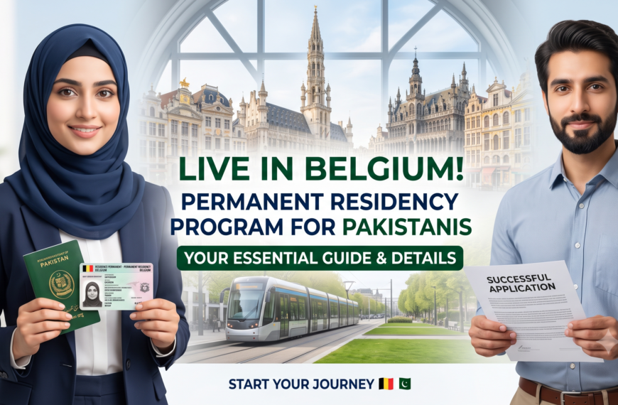 Guide to Belgium Permanent Residency for Pakistani Nationals: Requirements, Process & Benefits
