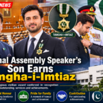 National Assembly Speaker’s Son Earns Tamgha-i-Imtiaz