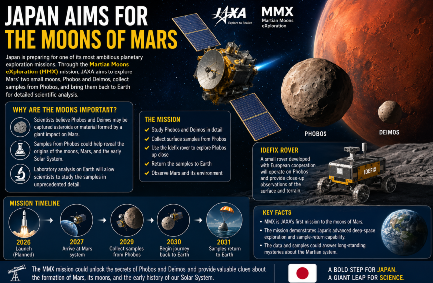 Japan aims for the moons of Mars