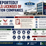 CAA Reportedly Cancels Licenses of 4 Aviation Companies