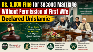 Rs. 5,000 Fine for Second Marriage Without First Wife’s Permission
